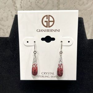 Giani Bernini Crystal sterling silver Earrings